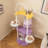 62'' Multi-level Cat Tree w/ Moon-Shaped Top Perch Cloud-Shaped Jumping Platform