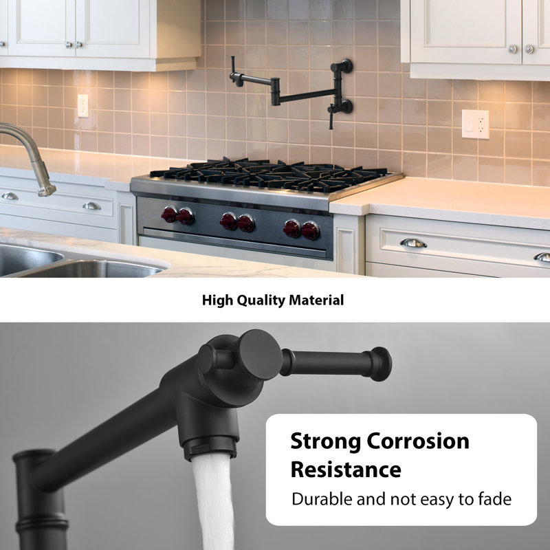 Interbath Kitchen Faucet, Matte Black