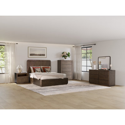 Athens Panel Bed 4PC Set