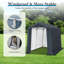 Galvanized Steel Storage Canopy