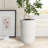 Large Modern Magnesium Oxide Planter 18"H – Weathered Finish With Drainage For Indoor/Outdoor Use-1167764009-1167764010