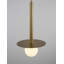 PIELO 1 - Light Gold Single Pendant