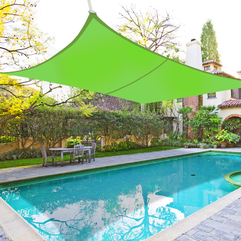Ducey 3m x 2m Rectangular Shade Sail, Light Green