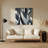 Abstract Shapes 86 Gray Metal Wall Art