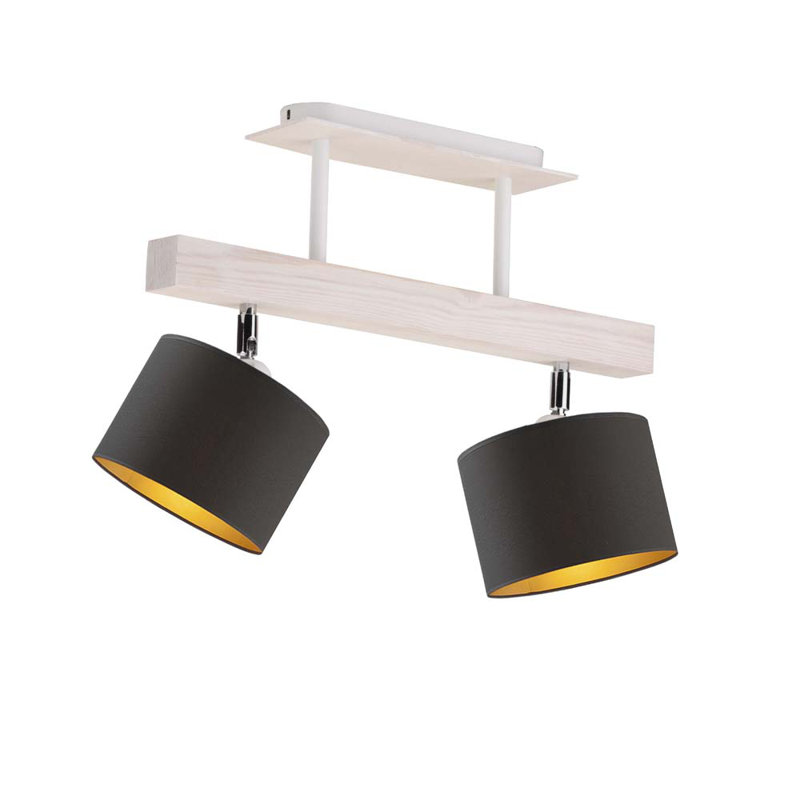 Keera 2 - Light Kitchen Island Pendant, Beige, Black