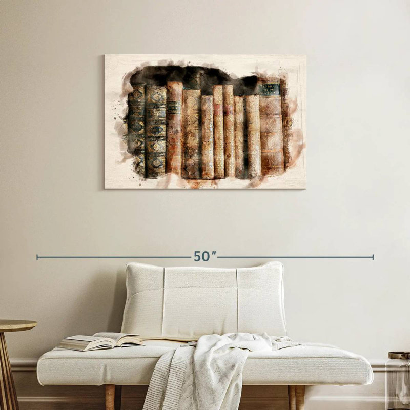 Kerner Heirloom Books, 24" H x 36" W