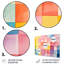 «Paster Color Cubes Patterns II» - art mural géométrique en métal MT137618-924292397