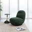 Fauteuil d'appoint pivotant de luxe moderne, fauteuil fleur de glace à dossier serré-915656204