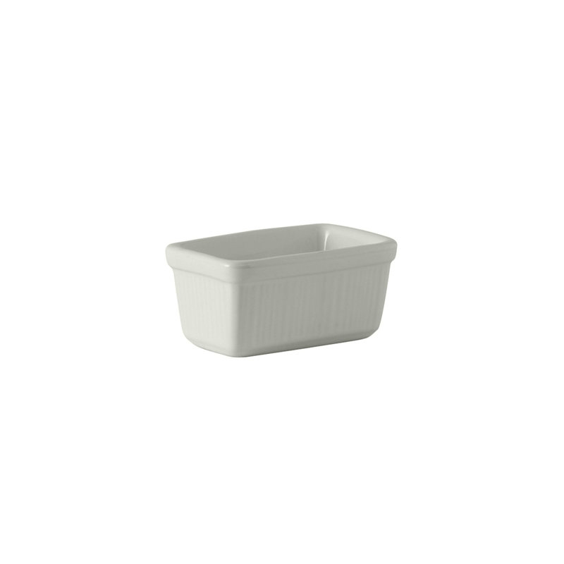 Duratux Ceramic Sugar Packet Caddy, White
