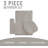 Gorete Polypropylene Non-Slip Bath Rug Set-264881313