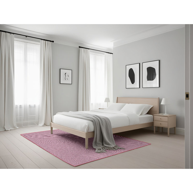 Tapis rose Adi, Rectangle 5 pi x 7 pi