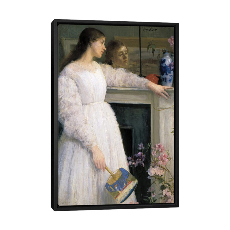 Print, 152.4 cm H x 101.6 cm W x 4.445 cm D, Black