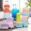 14 "/ 20" 2 pièces / ensemble dans un bagage à roulettes pour PC, valise de cabine, avec couleur dégradée et serrure à combinaison-130603816