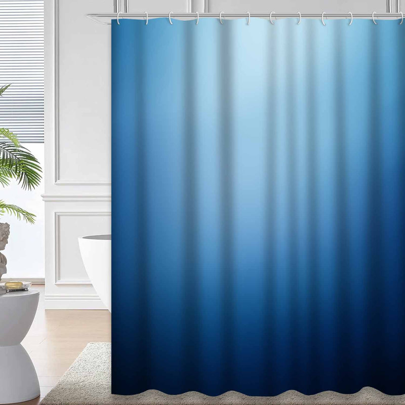 Rideau de douche Gradient Abstract, L 72 po x l 84 po