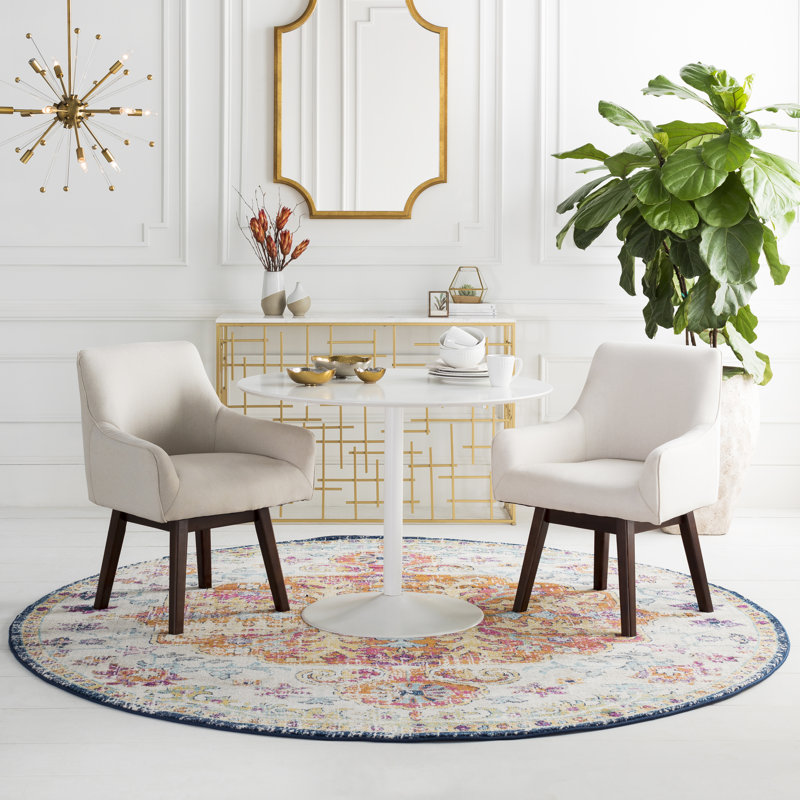 Wynings Oriental Area Rug, Round 160 cm