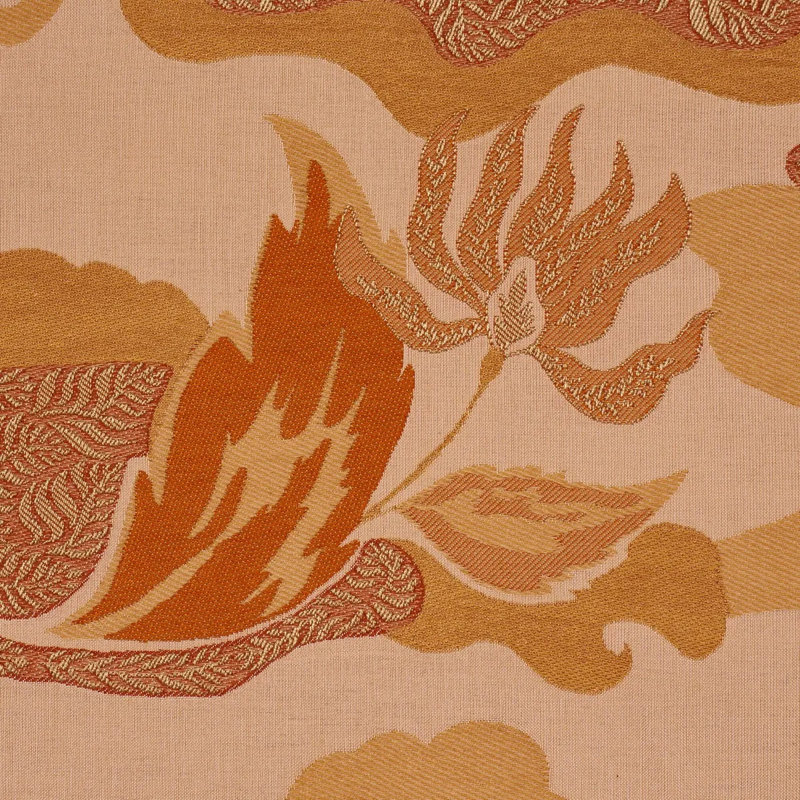 Schumacher X Laura Gonzalez Lian Dream Fabric, Orange