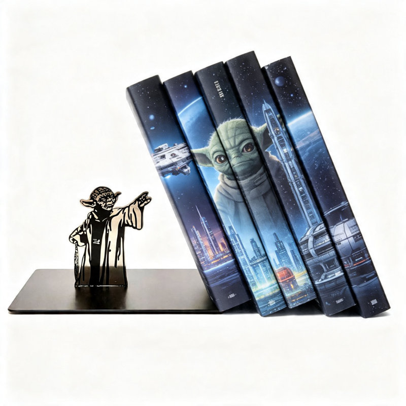 Serre-livres en métal Star Wars Yoda