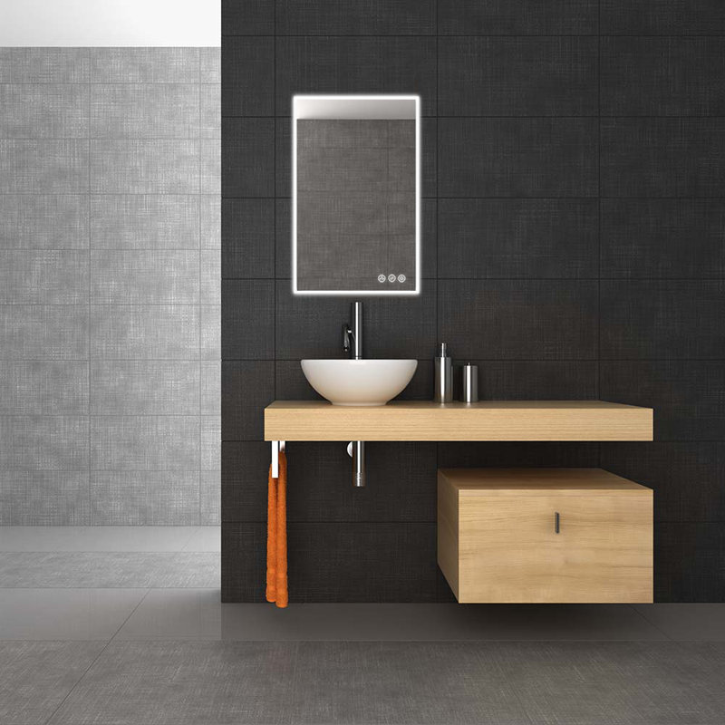 Miroir de salle de bain mural Ibanez, 36 po x 24 po