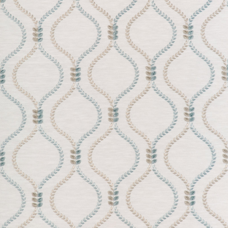 Kravet Basics - 37160-516, White/Beige/Spa