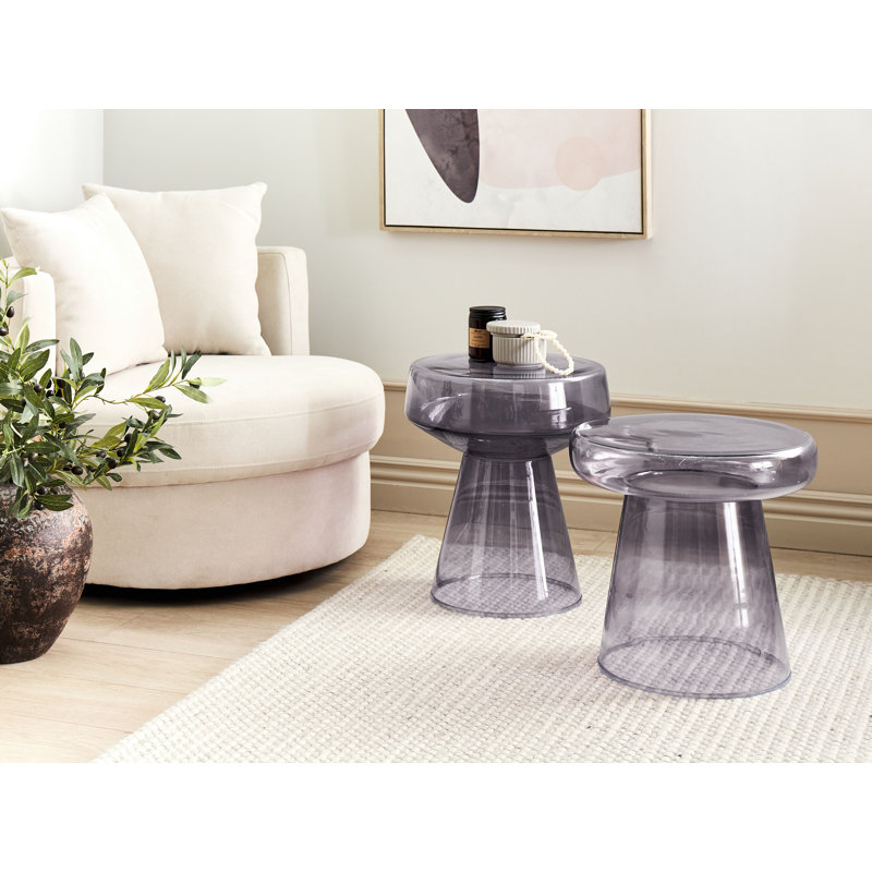 Bekam Side Table, Grey