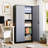 Jugoslav 32'' Wide 4 - Shelf Storage Cabinet-1875816309