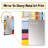 Rainbow De Stijl Abstraction - Abstract Shapes Decorative Wall Mirror, Yellow Large Mirror, Printed Metal Art-567019259