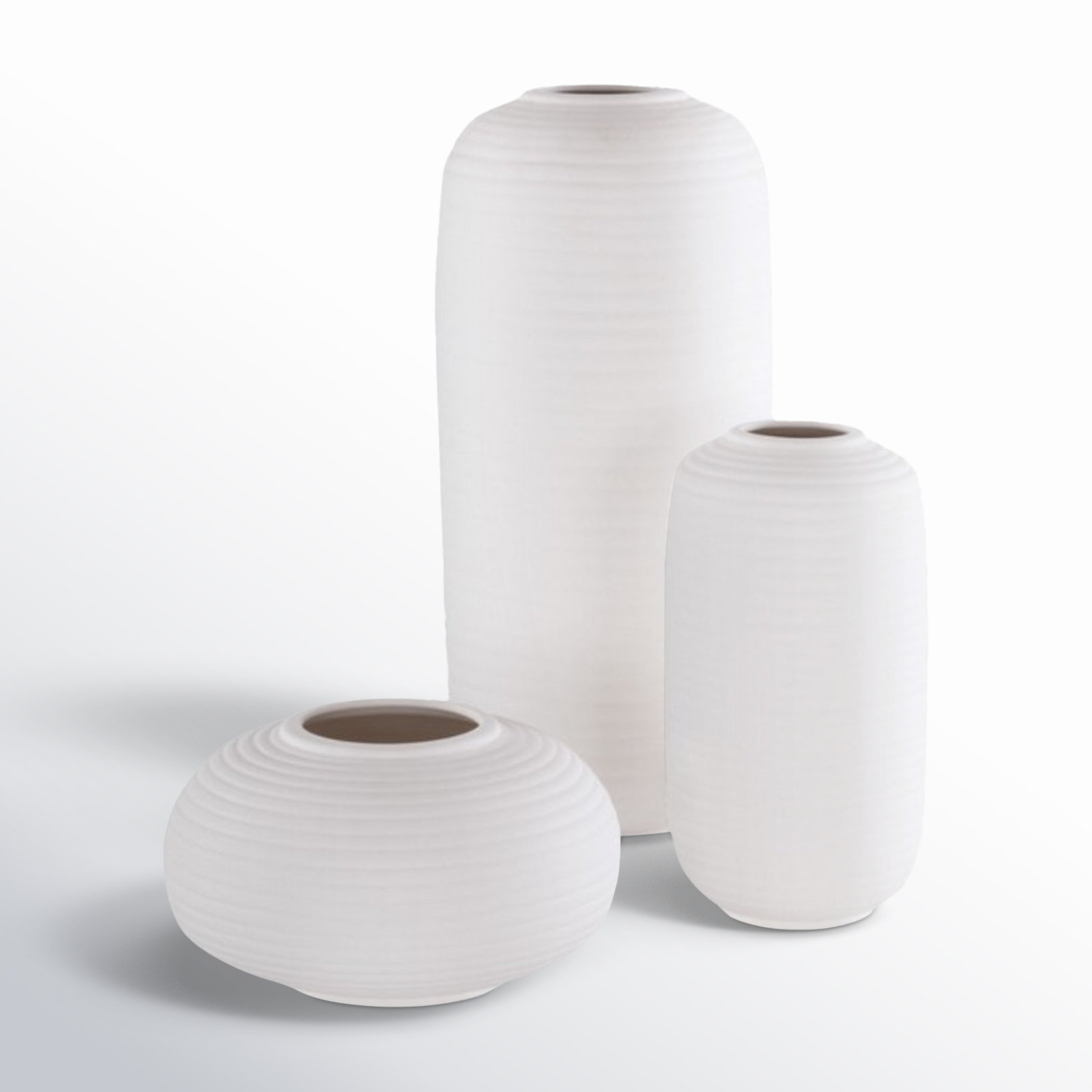 10.25'' Handmade Ceramic Table Vase