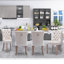 Chaises de salle à manger, chaise de salle à manger rembourrée haut de gamme avec anneau clouté-511006698-531111163-511006608
