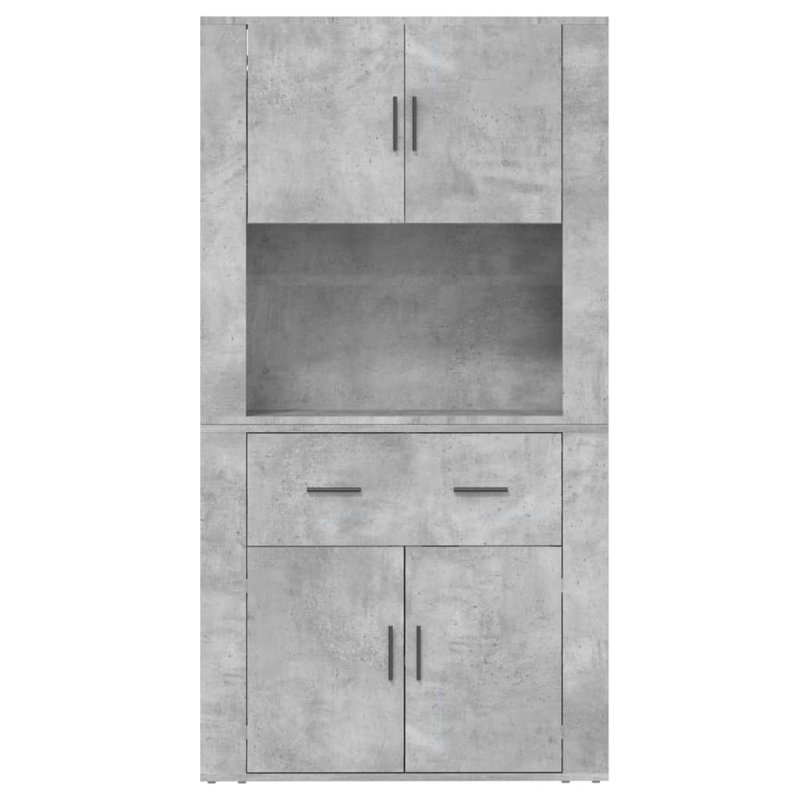 Vidaxl 80cm Sideboard, Gray
