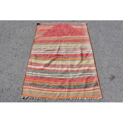 Tapis modernes, tapis tissés à plat rouges, kilim, tapis neutres, tapis turc, petits tapis, tapis rétro