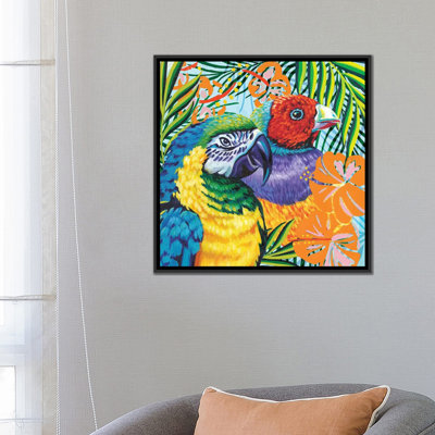 « ii », reproduction d’art sur toile tendue Luau