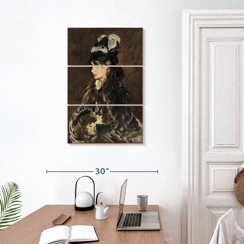 Leisha Berthe Morisot 1869-1873, H 32 po x l 20 po