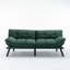 Canapé-lit pliant convertible brun-1841797393