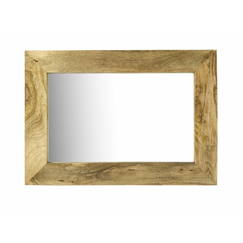 Cange Rectangle Mirror, Light Oak, 45796 cm H x 165.1 cm W