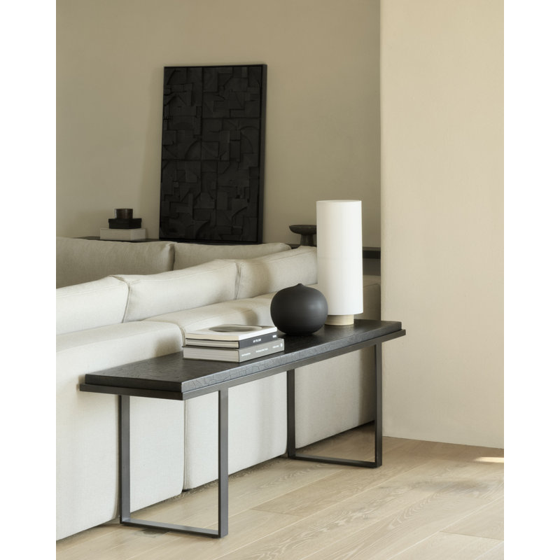 Stability 67'' W Stone Console Table