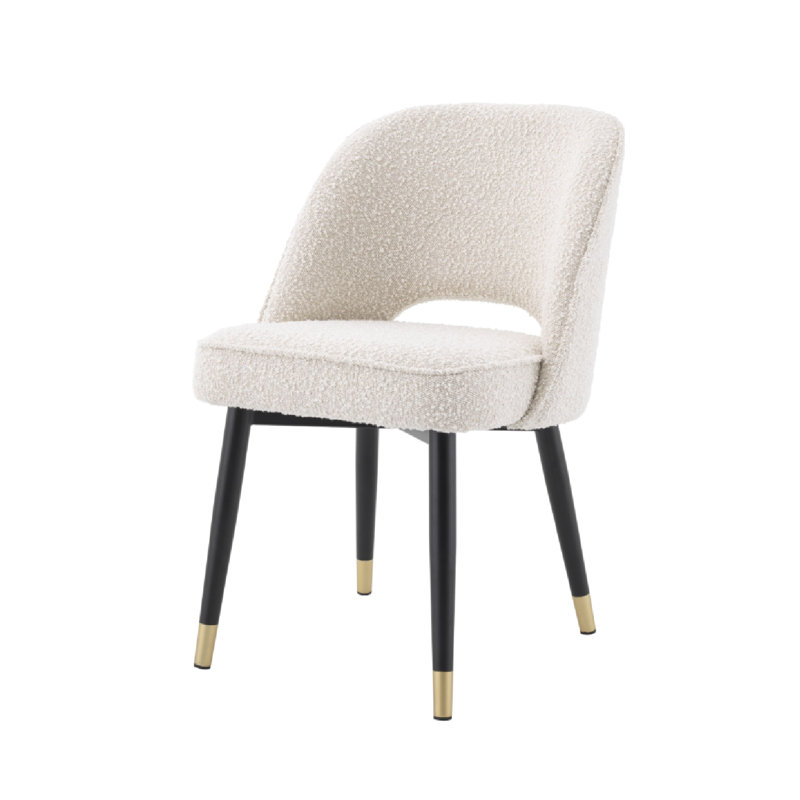 Cliff Upholstered Dining Chair, Cream