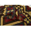 Tapis de la surface en laine rouge/brune 5 pi 7 po x 8 pi 5 po one-of-kind à la main noué la Lorain