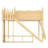Queen Loft Bed with Storage Shelves & Cabinet, Solid Wood Bed with Detachable Slide & Ladder, No Box Spring, Natural-1137604594-1137604599