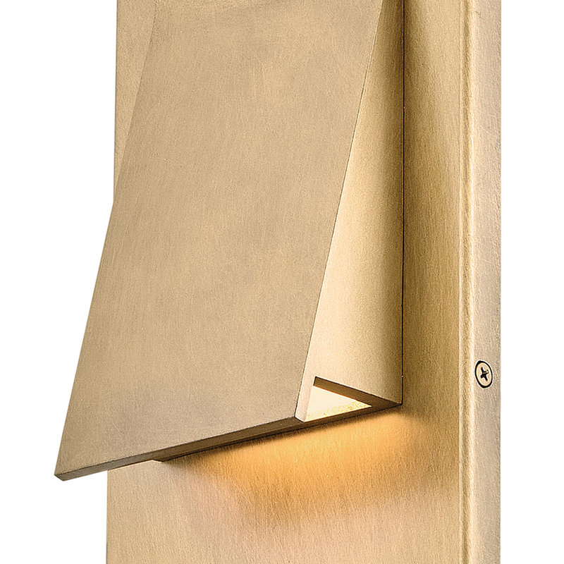 Hinkley Fold Medium Wall Mount Lantern, Natural