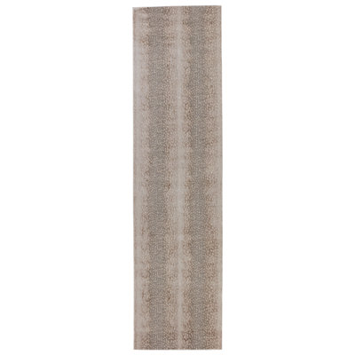 Tapis gris à imprimé animal Baytown