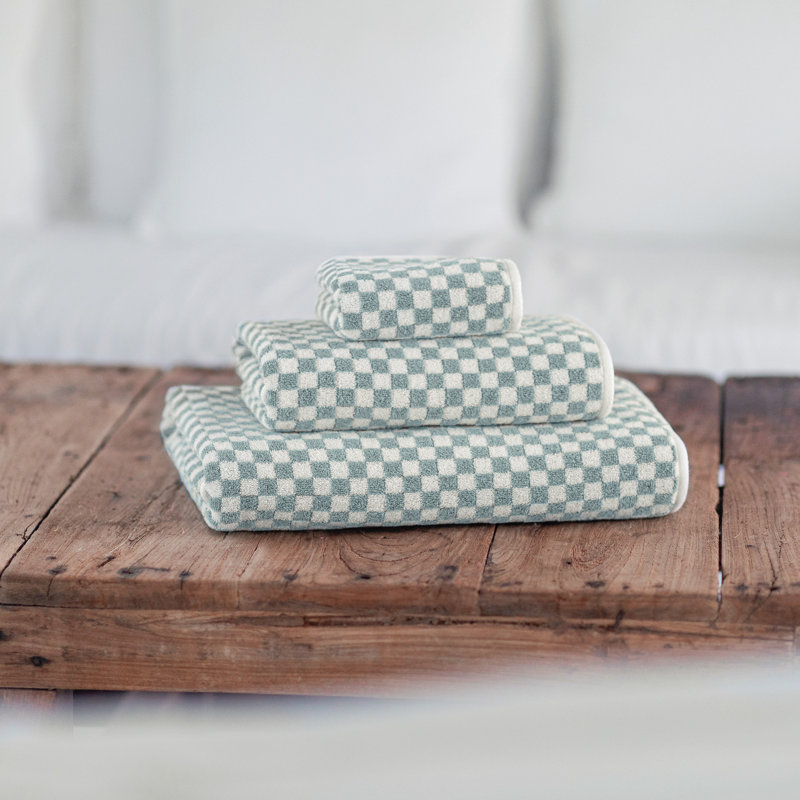 Estoril Towel, Sea Mist/Snow, Bath Sheet - 1 Pack