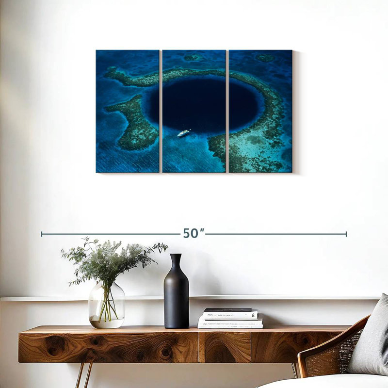 Sebbie Belize Great Blue Hole, H 20 po x l 33 po