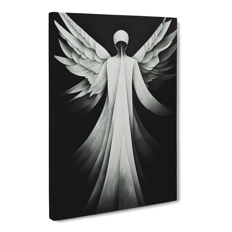 Unique Angel Vol.4 - Wall Art, 50cm H x 35cm W x 3cm D, Unframed