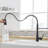 Commercial Kitchen Faucet With Pull Out Sprayer, Single Handle Single Lever Kitchen Sink Faucet-118543573