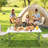 Portable Heavy-Duty Folding Table For Various Occasions And Convenient Storage