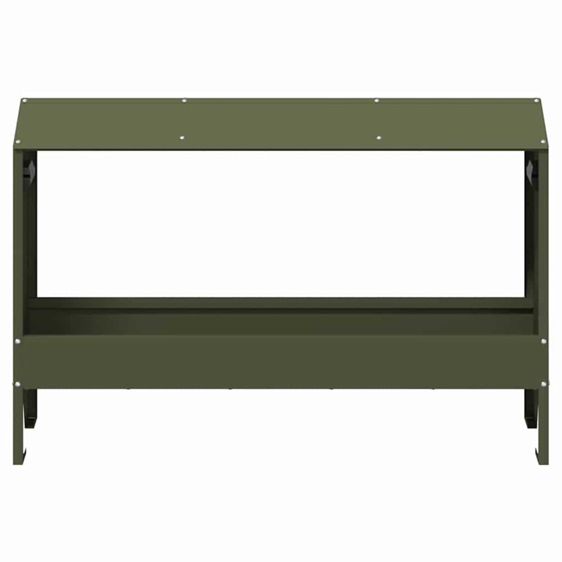 Cold-Rolled Steel Feeder, Olive Green