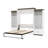 Ailed Murphy Bed with Drawers and Shelves-55325531