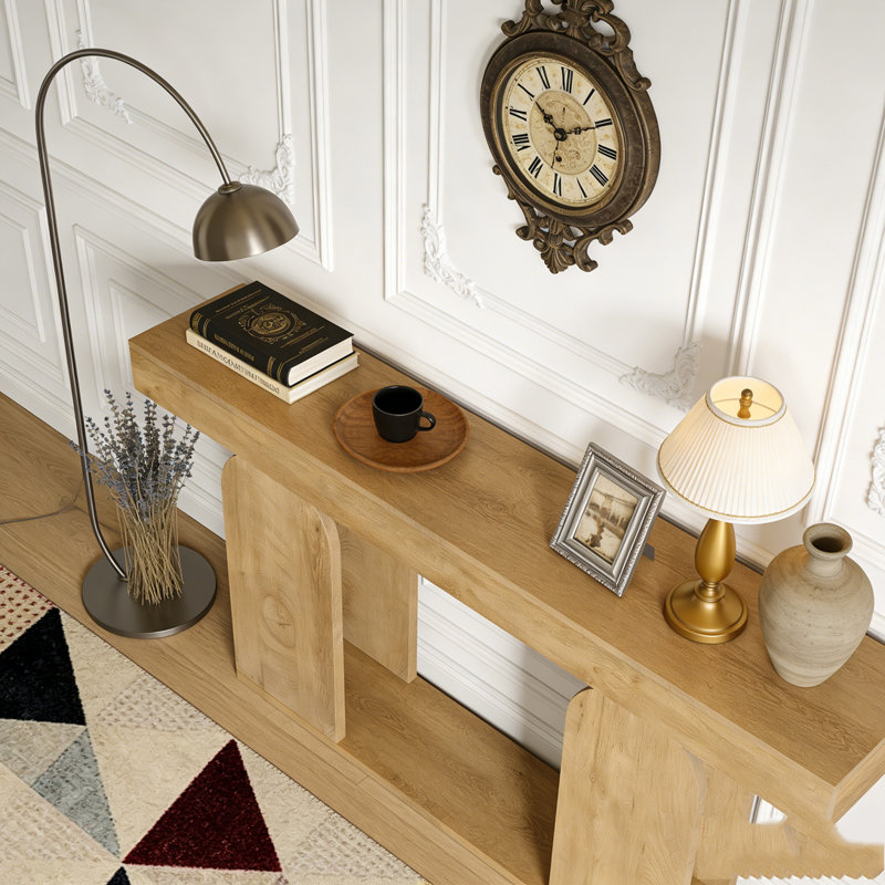Canapé-lit Rustic Console, Marron clair