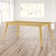 Leclair Extendable Maple Solid Wood Dining Table