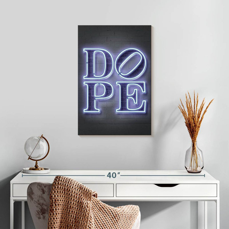 Dope, 24" H x 16" W